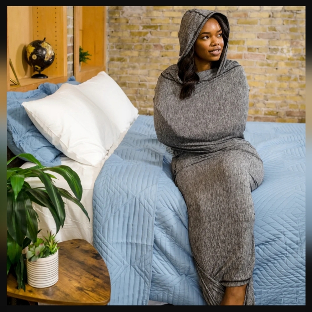 Hug Sleep hooded Pod Move Grey Size XL Adult